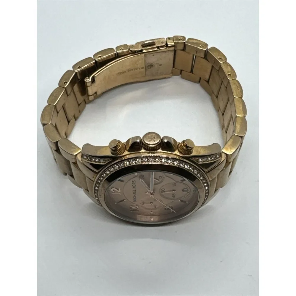 Michael Kors Blair MK5263 Women's Rose Gold-Tone Analog Dial Quartz Watch JNA782